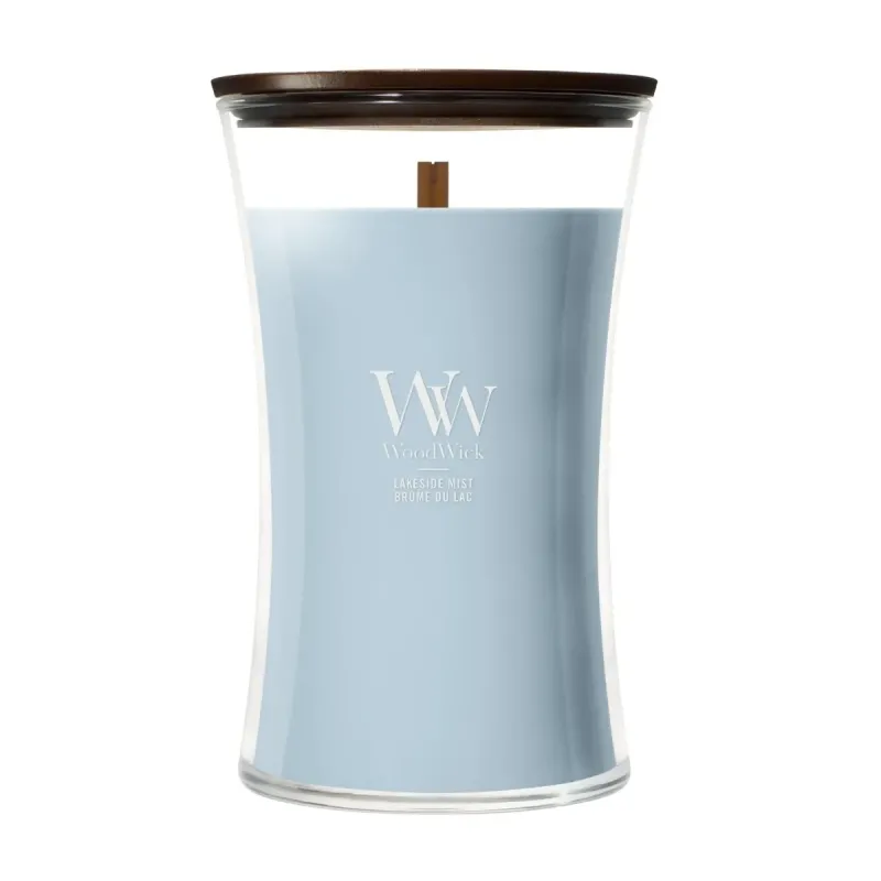 WoodWick Lakeside Mist - duża świeca zapachowa 610g