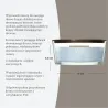 WoodWick Lakeside Mist - świeca zapachowa elipsa 453g