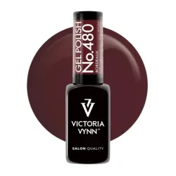 VICTORIA VYNN 480 Bordeaux 8 ml - Lakier hybrydowy