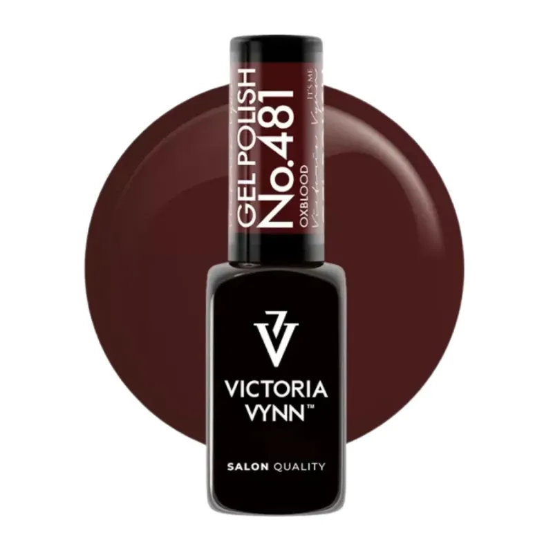 VICTORIA VYNN 481 Oxblood 8 ml - Lakier hybrydowy
