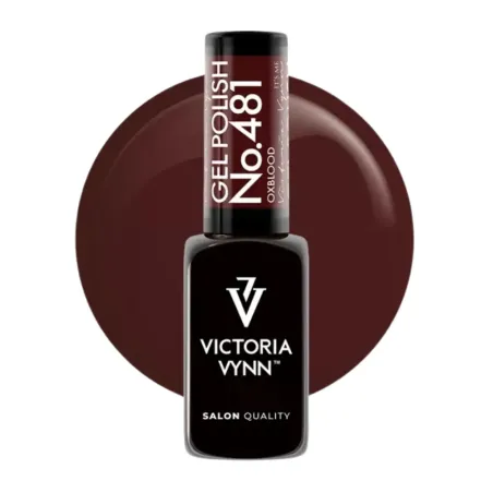VICTORIA VYNN 481 Oxblood 8 ml - Lakier hybrydowy