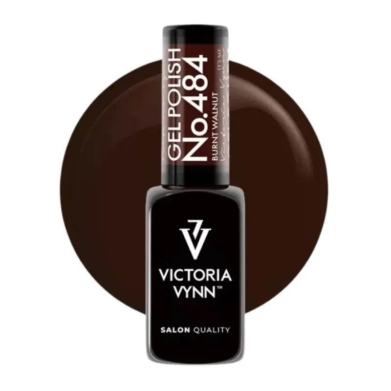 VICTORIA VYNN 484 Burnt Walnu 8 ml - Lakier hybrydowy
