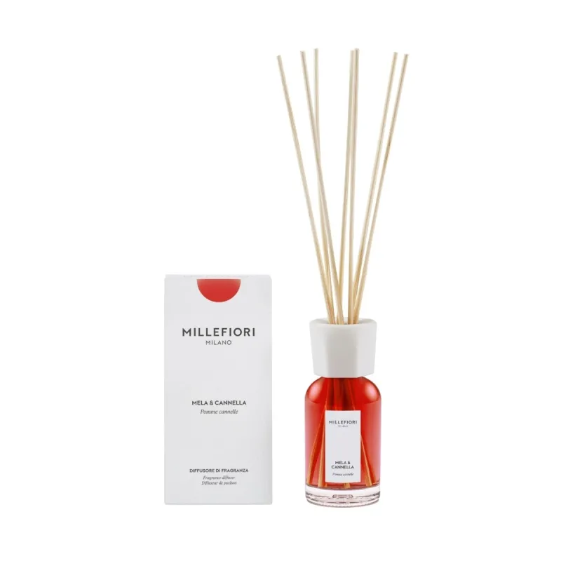 Millefiori Milano Mela & Canella pałeczki zapachowe 100ml