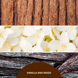 Millefiori Milano Vanilla & Wood pałeczki zapachowe 100ml