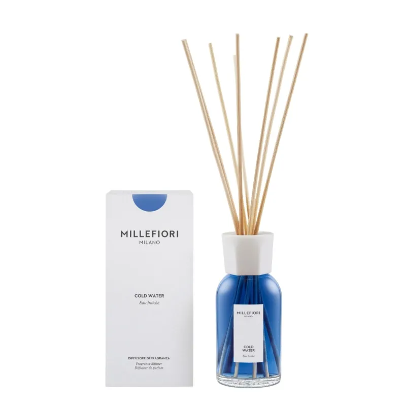 Millefiori Milano Cold Water dyfuzor zapachowy z pałeczkami 250 ml