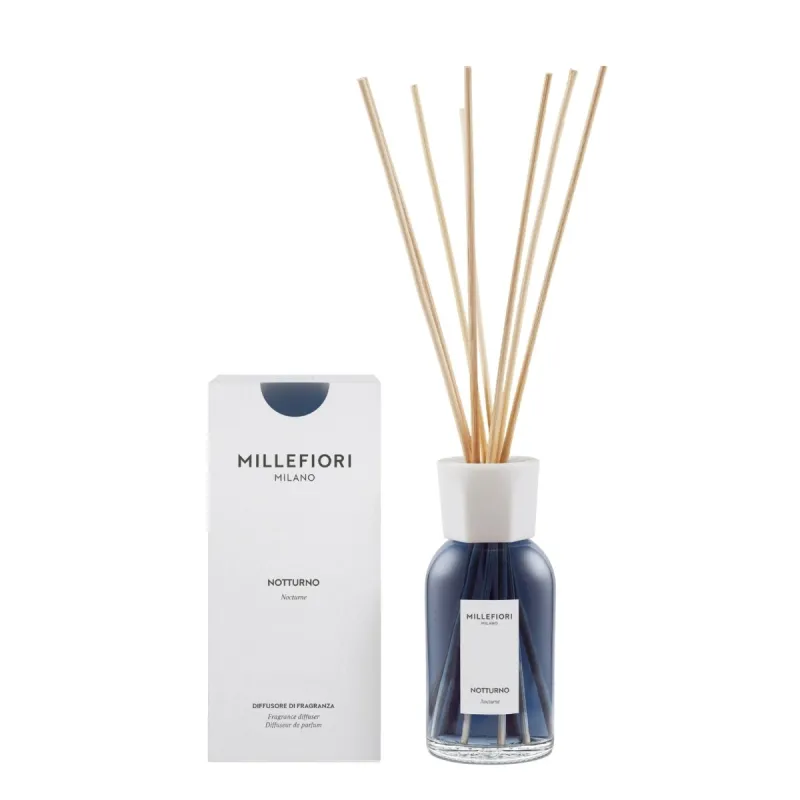 MILLEFIORI MILANO NOTTURNO dyfuzor zapachowy z patyczkami 250 ml