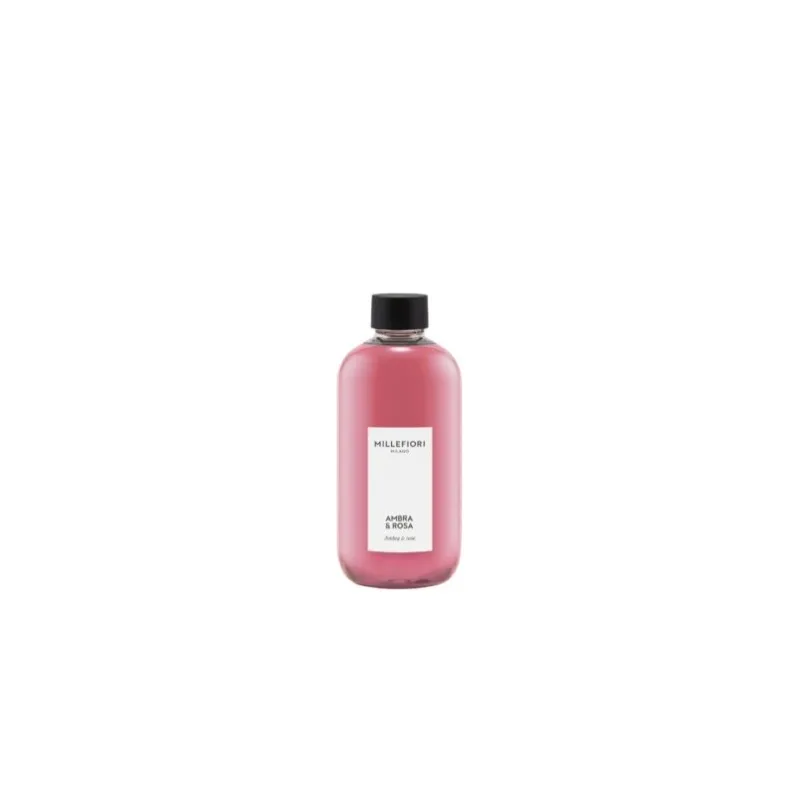 Millefiori Milano Diffuser uzupełniacz do pałeczek AMBRA & ROSA 250ml