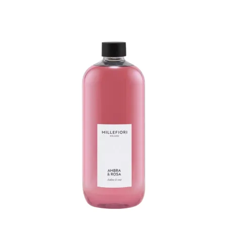 Millefiori Milano AMBRA & ROSA – uzupełniacz do dyfuzora zapachowego 500 ml