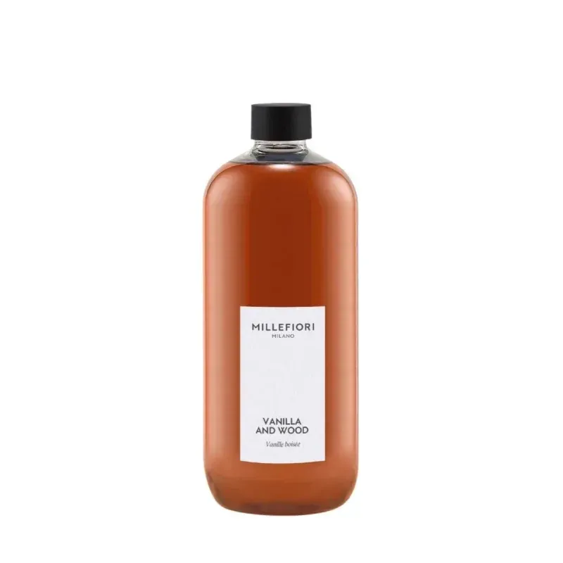 Millefiori Milano VANILLA & WOOD – uzupełniacz do dyfuzora zapachowego 500 ml