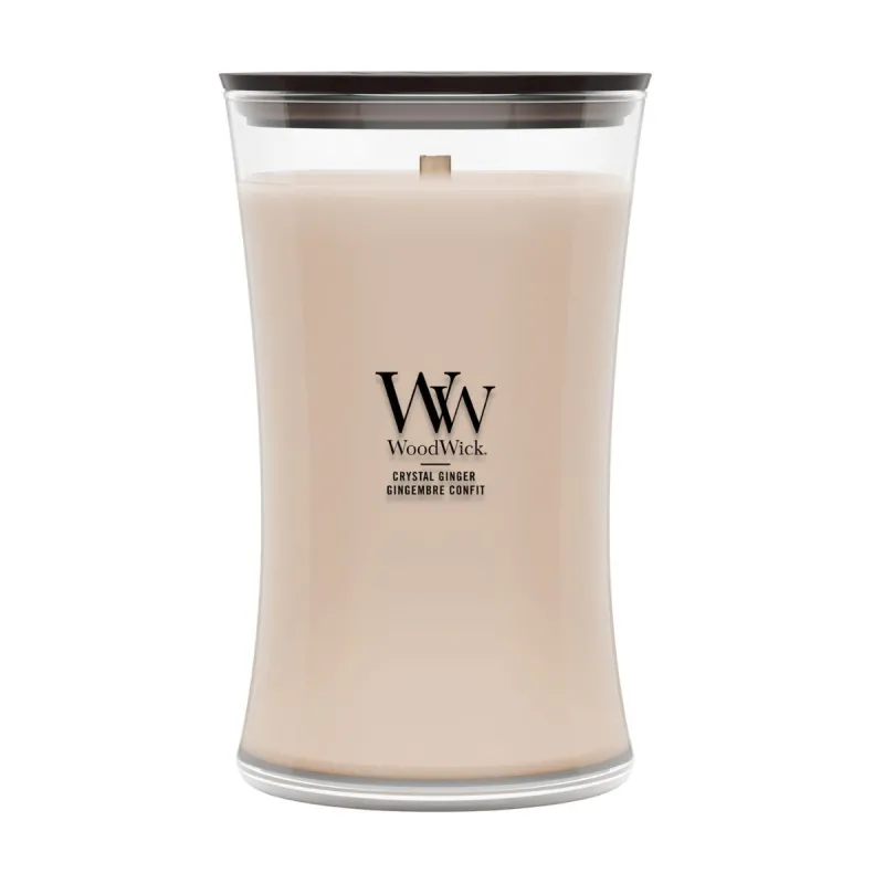 WoodWick Crystal Ginger Duża Świeca Core 609,5g