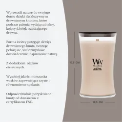 WoodWick Crystal Ginger Duża Świeca Core 609,5g