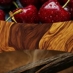 WoodWick Dark Cherry Duża Świeca Core 609,5g