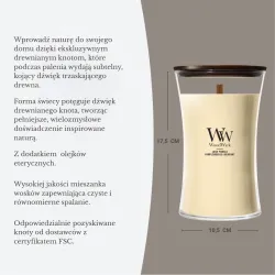 WoodWick Lush Pomelo - duża świeca zapachowa 610g