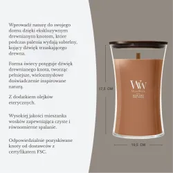 WoodWick Radiant Amber Duża Świeca Core 609,5g