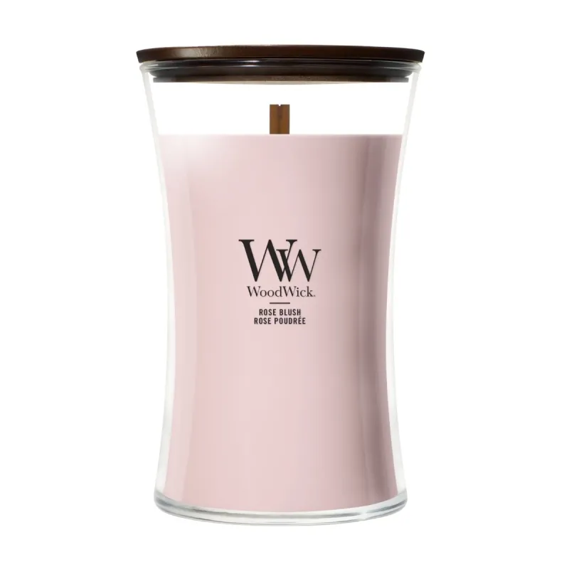 WoodWick Rose Blush Duża Świeca Core 609,5g