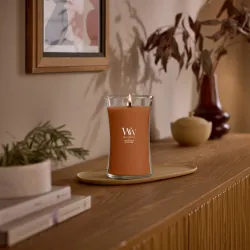 WoodWick Saffron Smoke Duża Świeca Core 609,5g