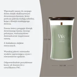 WoodWick Verdant Fig Duża Świeca Core 609,5g