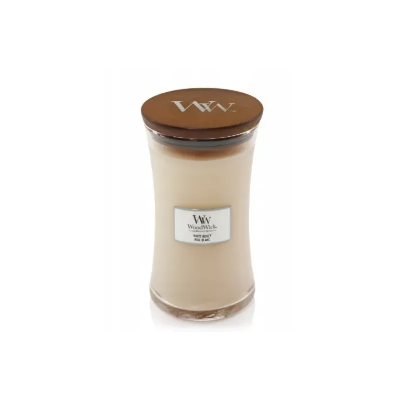 WoodWick White Honey Duża Świeca 609,5g