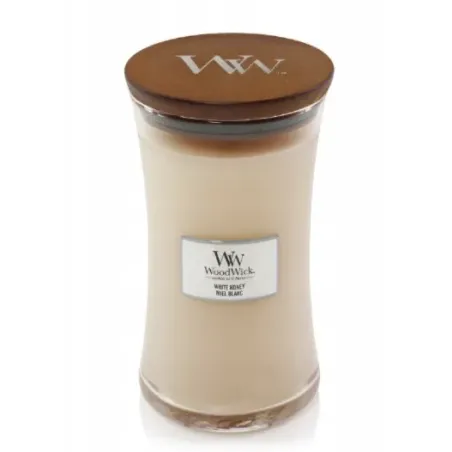 WoodWick White Honey Duża Świeca 609,5g