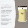 WoodWick Yuzu & Vetiver – duża świeca zapachowa z drewnianym knotem 610 g