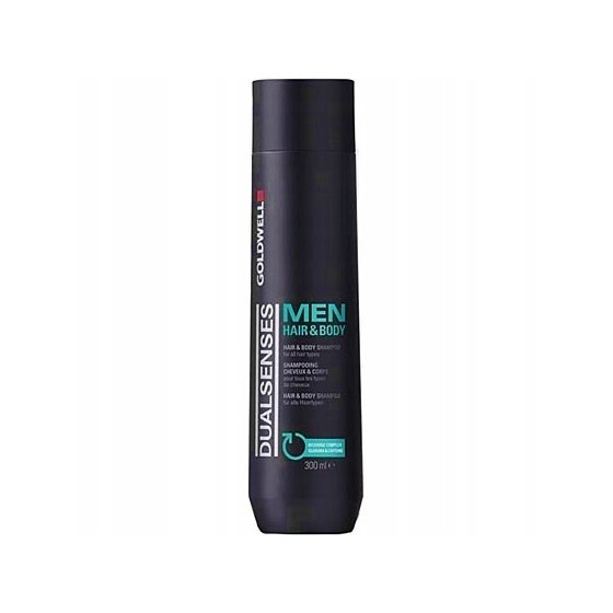 Goldwell Dualsenses For Men, szampon do włosów i ciała, 300ml