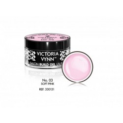 Żel budujący Victoria Vynn Soft Pink No.03 - SALON BUILD GEL - 15 ml