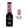 Lakier hybrydowy GEL POLISH COLOR Pinky Glitter nr 114 VICTORIA VYNN - 8 ml