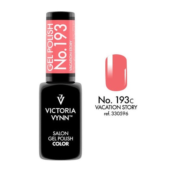 Lakier hybrydowy GEL POLISH COLOR Vacation Story nr 193 VICTORIA VYNN - 8 ml NEW SUMMER !!!