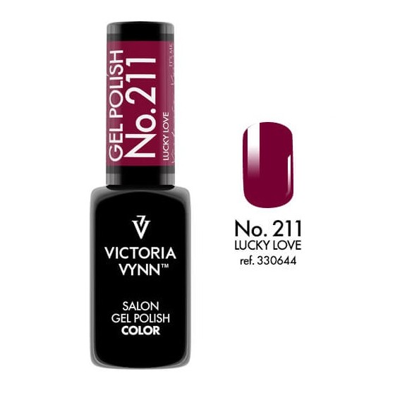 Lakier hybrydowy GEL POLISH COLOR Lucky Love nr 211 VICTORIA VYNN - 8 ml