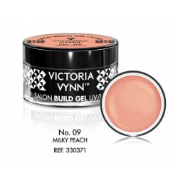 Żel budujący Victoria Vynn Milky Peach No.09 - SALON BUILD GEL - 50 ml