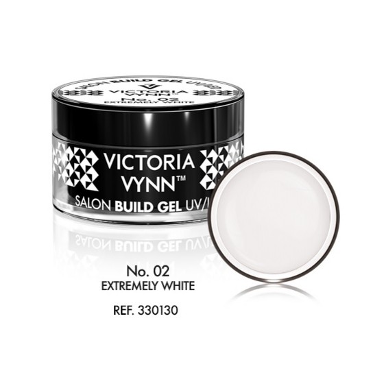02 Ekstremalnie Biały żel budujący 15ml Victoria Vynn Extremely White