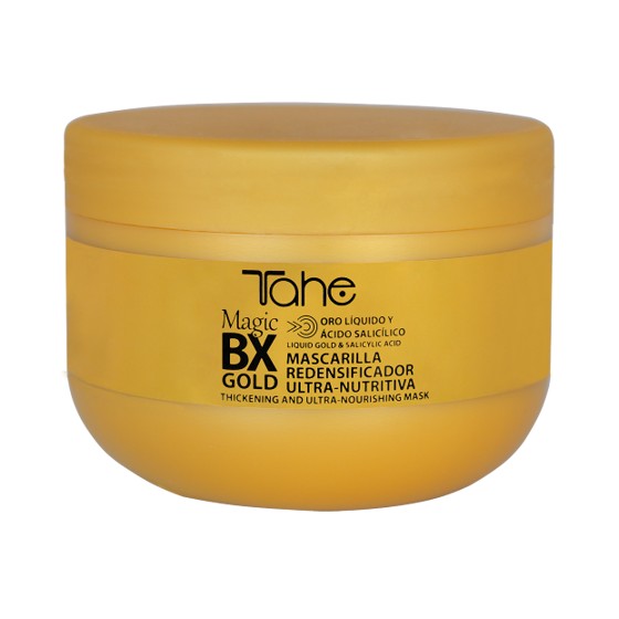 TAHE Magic BX Gold Masque Ultra-Nutritive Maska Nawilżająca do Pielęgnacji Włosów Kuracja Botoks 300ml