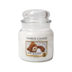 Yankee Candle Soft Blanket Średnia Świeca Zapachowa 411g