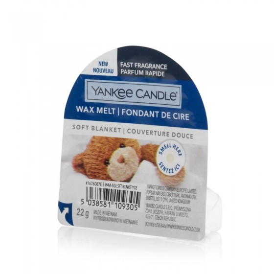 Yankee Candle Soft Blanket Wosk Zapachowy Pudełko 22g