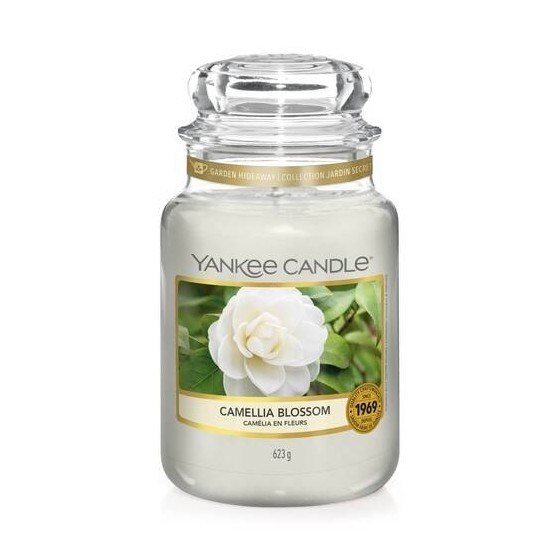 Yankee Candle Camellia Blossom Duża Świeca Zapachowa 623g