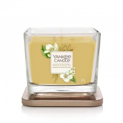 Jasmine & Sweet Hay - Yankee Candle Elevation - średnia świeca zapachowa