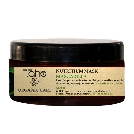 TAHE ORGANIC CARE - NUTRITIUM MASK - Maska odżywiająca do włosów cienkich i suchych 300 ml