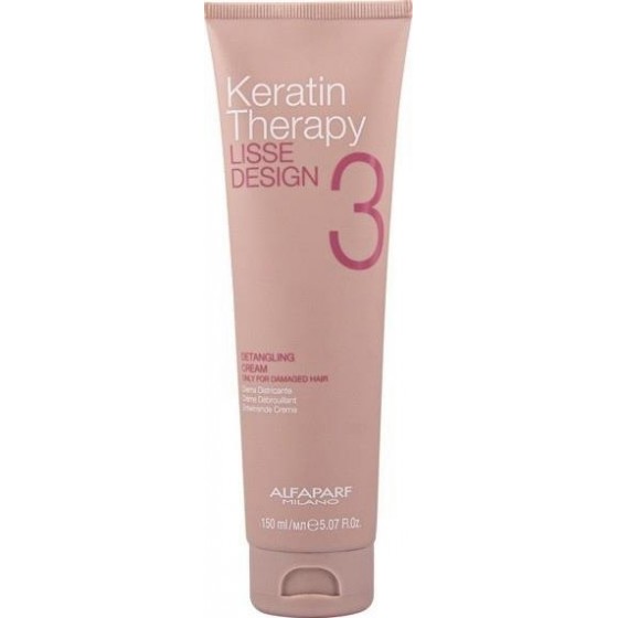 Alfaparf Lisse Design Keratin Therapy Detangling Cream Krem Ułatwiający Rozczesywanie 150ml