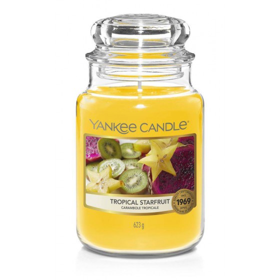 Yankee Candle Tropical Starfruit Duża Świeca Zapachowa 623g