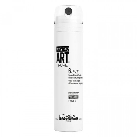 Loreal Tecni Art Pure 6-fix spray bardzo mocny 250ml