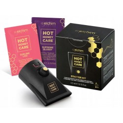 Elchim Starter Kit, zwężka i 4 kapsułki z olejkiem Hot Honey Care (2xSL + 2xSG)