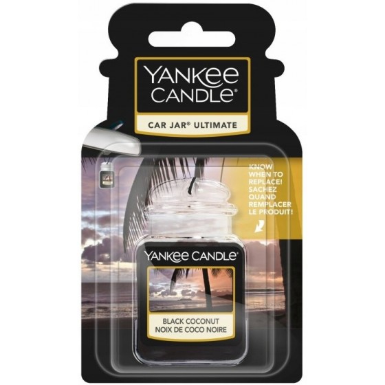 YANKEE CANDLE zapach do samochodu BLACK COCONUT