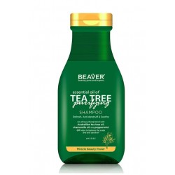 BEAVER Tea Tree Szampon PRZECIWŁUPUŻOWY 350 ml
