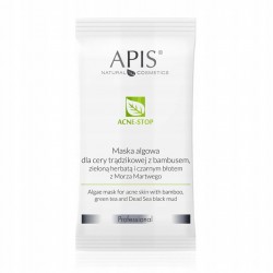 APIS Professional Natural Cosmetics Acne-Stop maska oczyszczająca algowa do cery trądzikowej 20g