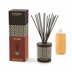 Esteban Paris Teck & Tonka - Dekoracyjne pałeczki zapachowe 100ml