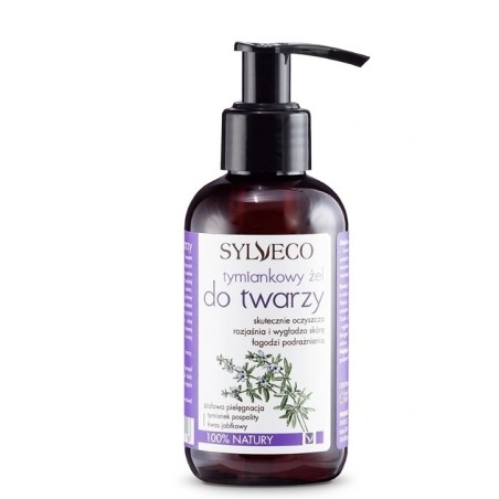 SYLVECO Tymiankowy żel do twarzy 150ml DATA WAŻNOŚCI :20.01.2023