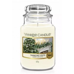Yankee Candle - duża świeca zapachowa Twinkling Lights 623g