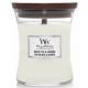 WoodWick White Tea & Jasmine średnia świeca zapachowa