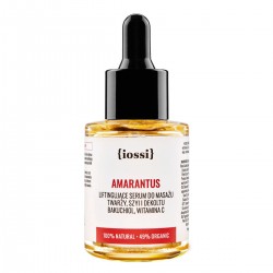 Amarantus. Serum Liftingujące do masażu twarzy, szyi i dekoltu z bakuchiolem, witaminą C / 30 ml