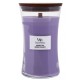 WoodWick Lavender Spa duża świeca zapachowa z drewnianym knotem 609,5 g
